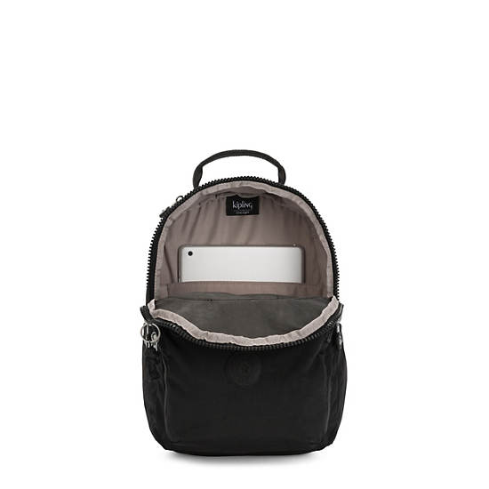 Sacs À Dos Kipling Seoul Small Tablet Noir | FR 1350MQ